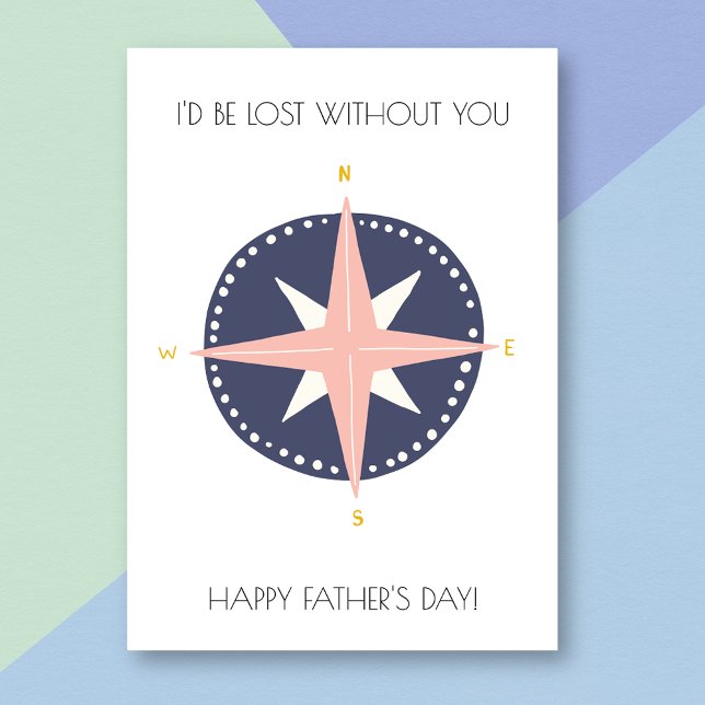 Tarjeta Compass Funny Father's Day Card (Subido por el creador)