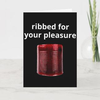 Tarjeta Complacido Para Tu Placer, Salsa De Arándanos Con 
