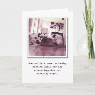 Tarjeta Complazca en su cumpleaños