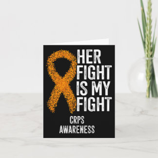 Tarjeta Complejo Síndrome De Dolor Regional Su Lucha Es Mi