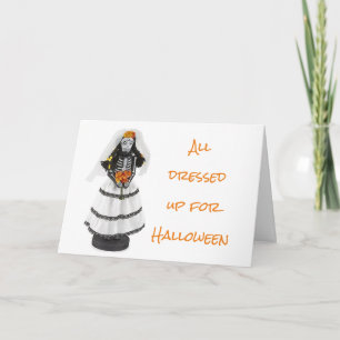 TARJETA **COMPLETAMENTE LISTA** PARA HALLOWEEN