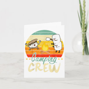 Tarjeta Cómplice de la familia Smore Camping Camionero