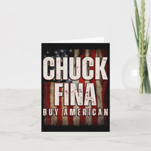 Tarjeta Comprar el Día de la Liberación Comercial de Chuck
