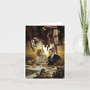 Tarjeta Compras de la salchicha -