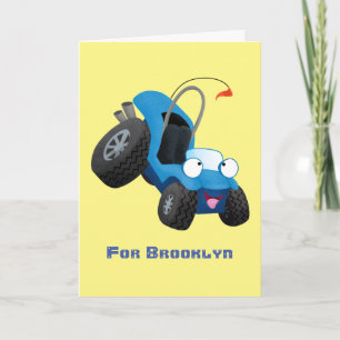 Tarjeta Cómprate dune buggy fuera del personalizado del ve