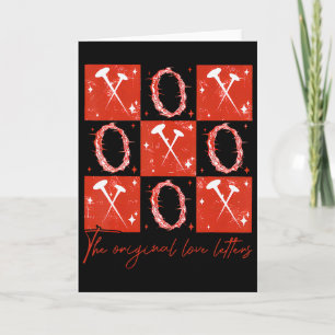 Tarjeta Comprobado San Valentín Xoxo Las Cartas de Amor Or