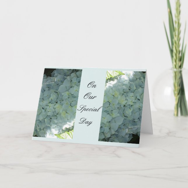 Tarjeta Compromiso/Boda/Aniversario (Anverso)