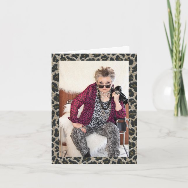 Tarjeta Compromiso Humorístico total con la locura (Anverso)