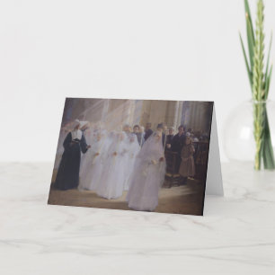 Tarjeta Comunión solemne