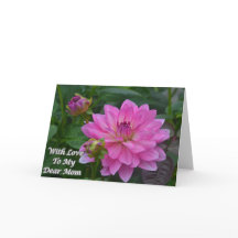 Con amor a mi estimada mamá