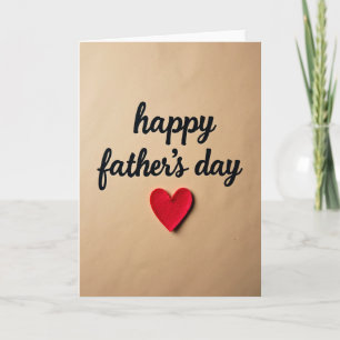 Tarjeta con Carta para el Día del Padre
