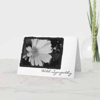 Tarjeta Con condolencia