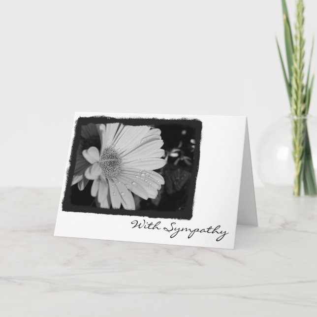 Tarjeta Con condolencia (Anverso)