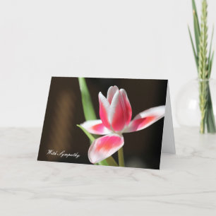 Tarjeta con condolencia