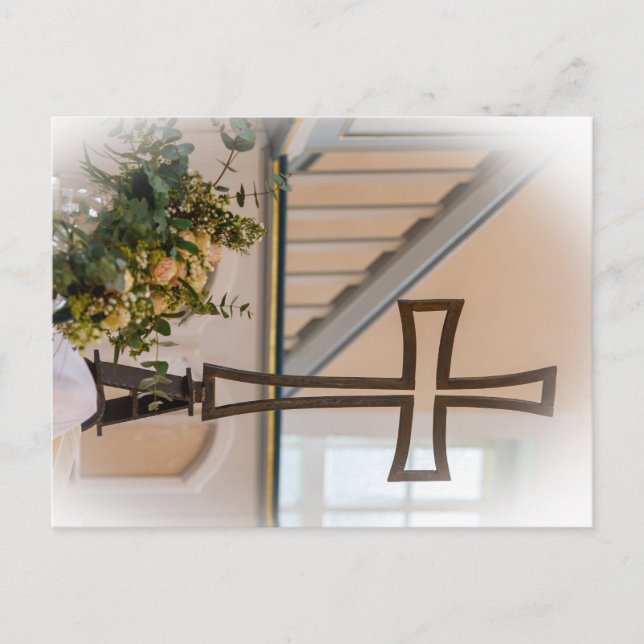 Tarjeta con cruz  (Anverso)