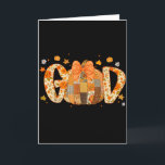 Tarjeta Con Dios Todas las Cosas Son Posibles Otoño Cristi<br><div class="desc">Con Dios Todas las Cosas Son Posibles Acción de Gracias de Otoño Cristiano</div>