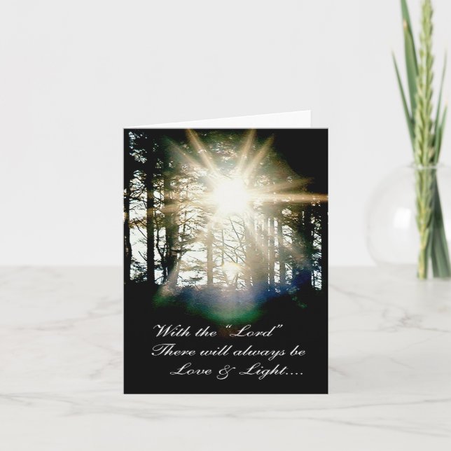 Tarjeta Con el Señor... (Anverso)