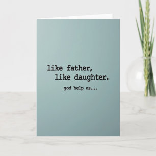 Tarjeta con Frase Ingeniosa para el Día del Padre