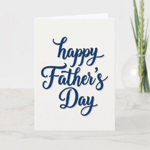 Tarjeta con guión dulce para el Día del Padre