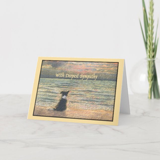 Tarjeta Con la más profunda simpatía (Anverso)