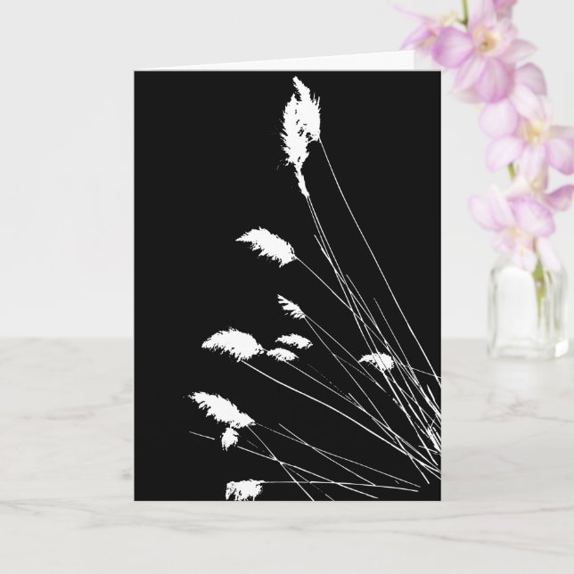 Tarjeta Con la más profunda simpatía (Orquídea)