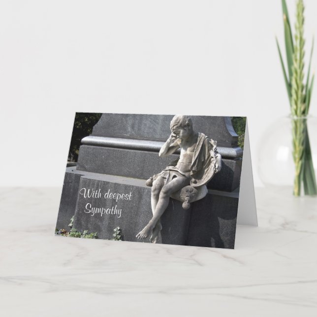 Tarjeta Con la más profunda simpatía (Anverso)