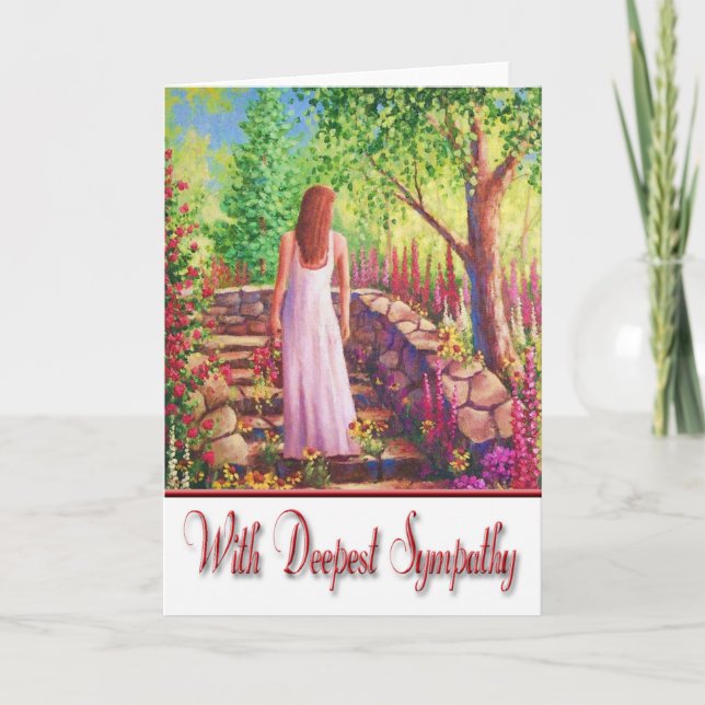 TARJETA CON LA SIMPATÍA MÁS PROFUNDA (Anverso)