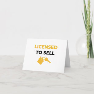 Tarjeta Con Licencia Para Vender 2