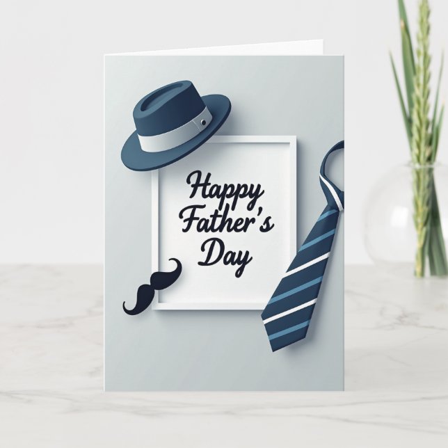 Tarjeta con Marco Dulce Día del Padre (Anverso)