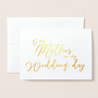 A mi madre en la caligrafía del día de mi boda