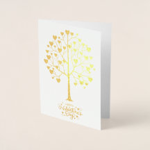 Árbol de Corazón con Hoja de Oro, ¿Serás mi San Va