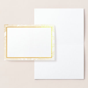 Tarjeta Con Relieve Metalizado azul