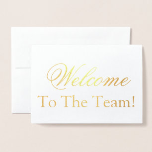 Tarjeta Con Relieve Metalizado Bienvenido A La Tarjeta De Relieve metalizado Del 