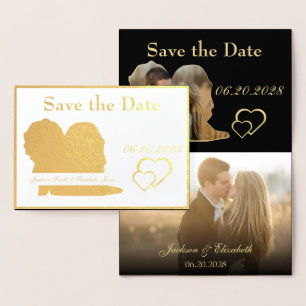 Tarjeta Con Relieve Metalizado Boda Relieve metalizado y Boda Groom Guardar foto 