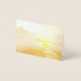 Tarjeta Con Relieve Metalizado Bote Dock