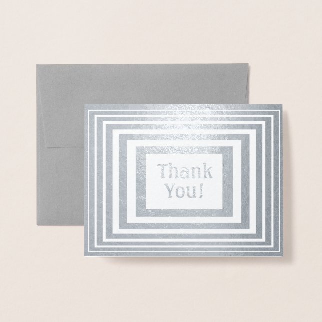 Tarjeta Con Relieve Metalizado Cajas Gracias (Anverso con sobre)