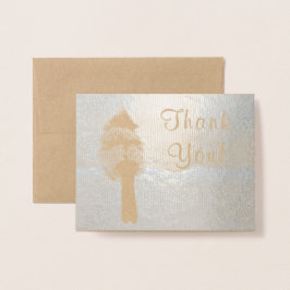 Tarjeta Con Relieve Metalizado Cardenal de Ghear