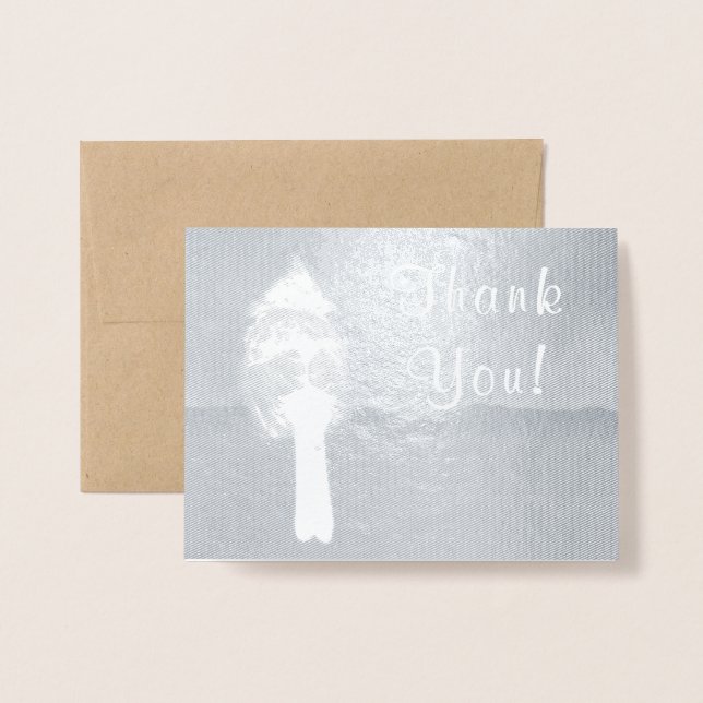 Tarjeta Con Relieve Metalizado Cardenal de Ghear (Anverso con sobre)