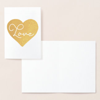 Tarjeta Con Relieve Metalizado Carte Saint Valentin - Love You