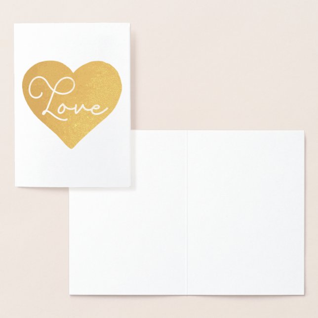 Tarjeta Con Relieve Metalizado Carte Saint Valentin - Love You (Demostración)