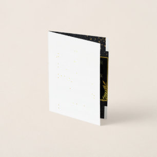 Tarjeta Con Relieve Metalizado Celebrando tu éxito