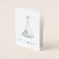 ¡Celebren! Polka Fiesta de Punto Gorra Cumpleaños