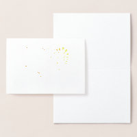 corazón de estampado de bota de oro foil