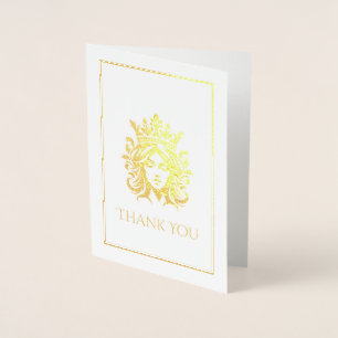 Tarjeta Con Relieve Metalizado Corona de la Reina del Concurso