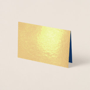 Tarjeta Con Relieve Metalizado Crea tu propia tarjeta de Relieve metalizado azul