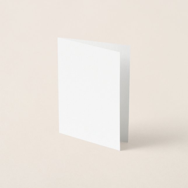 Tarjeta Con Relieve Metalizado Crea Tu Propio (Anverso)