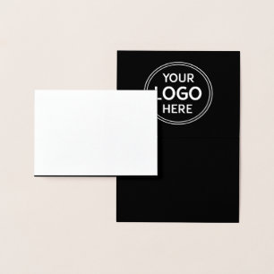 Tarjeta Con Relieve Metalizado Creaciones personalizadas elegantes y modernas ver
