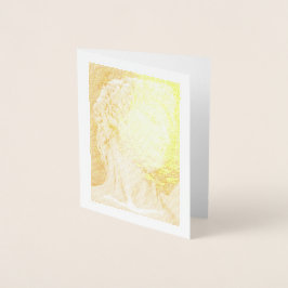 Tarjeta Con Relieve Metalizado David después de Michelangelo .. 2004 / 2005 Relie