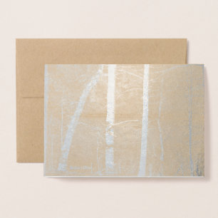 Tarjeta Con Relieve Metalizado Día de fiesta y placeres simples