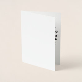Tarjeta Con Relieve Metalizado Diseño de cita motivacional de progreso no perfecc